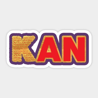 KAN Sticker